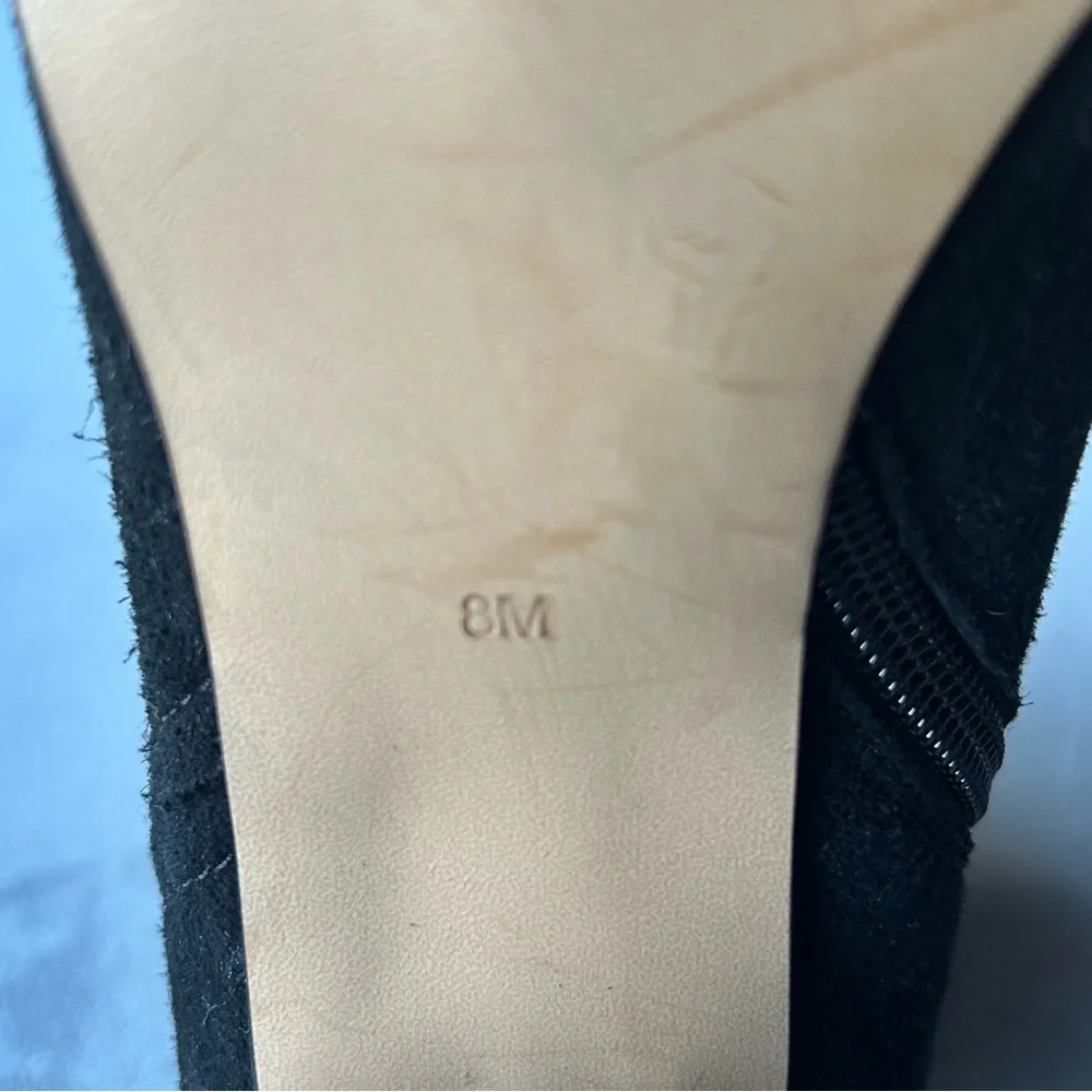 Halogen ~ Booties with Heel and Inside Zipper ~ Black ~ Women’s Size 8 - Picture 8 of 11